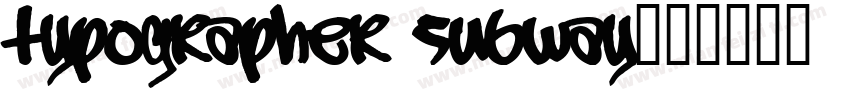 Typographer Subway字体转换